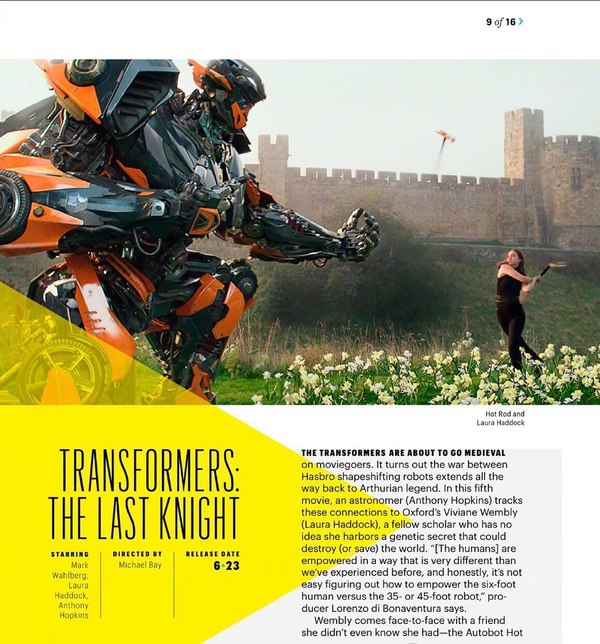Transformers The Last Knight   New Detailed Image Of Hot Rod Surfaces (1 of 1)